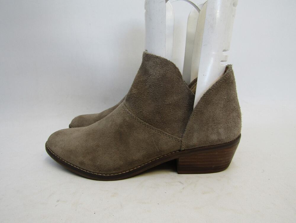 Lucky Brand Womens Size 8 M Brown Suede Ankle Fashion Boots Bootie
